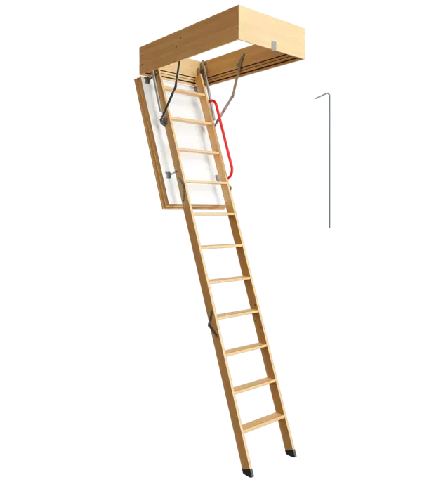 Чердачная лестница Docke PREMIUM TERMO 70х120х280