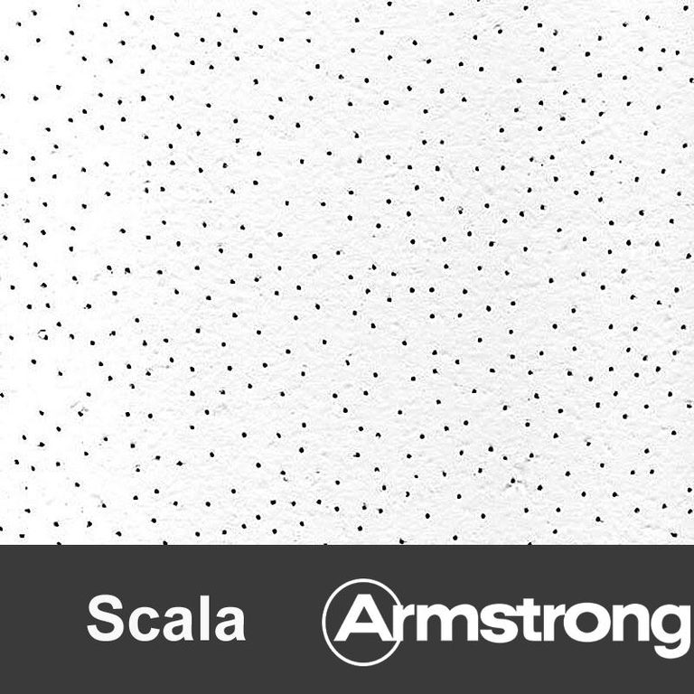 Плита потолочная Armstrong Scala Board 600х600х12 мм