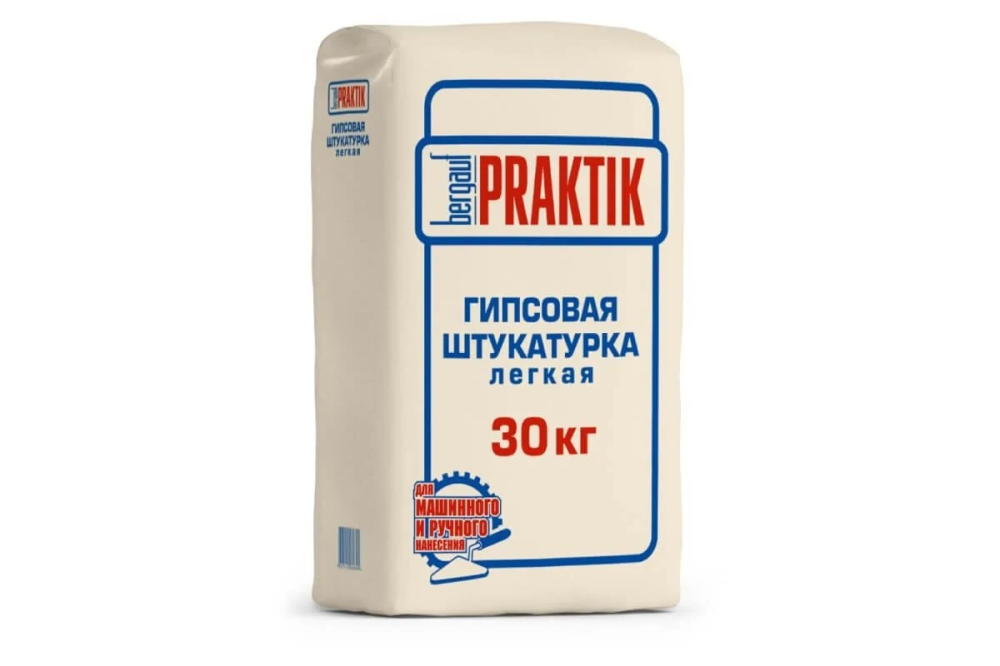 Штукатурка гипсовая Bergauf PRAKTIK 30кг