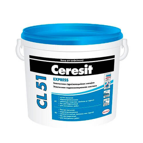 Ceresit/ СL51/ Мастика гидроизоляционная, 2кг