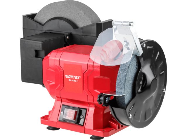 Станок точильный WORTEX BG 2060-1 в кор. 250 Вт, 150х20х12,7 мм 200х40х20 мм