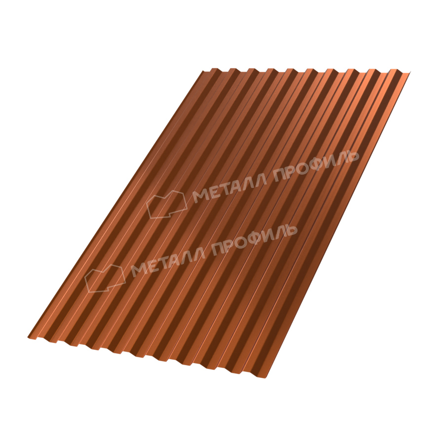 Профилированный лист С-21x1000-B (AGNETA_Д-20-Copper-0,5)