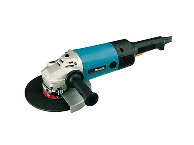 Двуручная углошлифмашина MAKITA 9079 SF в кор. (2000 Вт, диск 230х22 мм, плавный пуск, без регул. об., SDS-гайка)