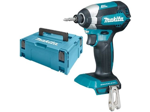 Аккум. шуруповерт MAKITA LXT DTD 153 ZJ в чем. (18.0 В, БЕЗ АККУМУЛЯТОРА, 1 скор., 170 Нм, шурупы до 13 мм)