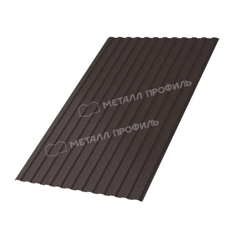 Профилированный лист МП-10х1100-A (VALORI-20-DarkBrown-0,5)