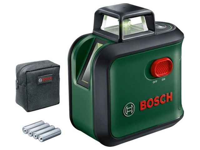 Нивелир лазерный линейный BOSCH Advanced Level 360 в кор. (проекция: крест, до 24 м, +/- 0.40 мм/м, резьба 1/4