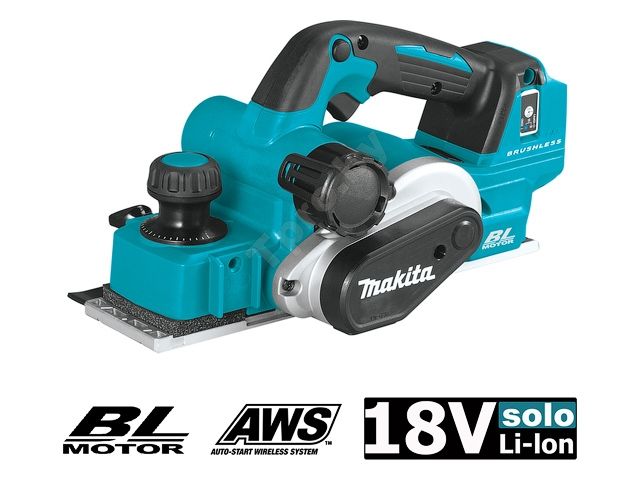 Аккум. рубанок MAKITA LXT DKP 181 Z в кор. (18.0 В, БЕЗ АККУМУЛЯТОРА, 11.000 об/мин, ширина: 82 мм, макс.глубина: 3,0 мм, 3,6 кг.)