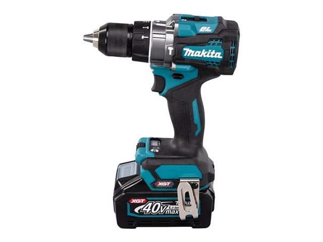 Аккум. ударная дрель-шуруповерт MAKITA XGT HP 001 GD 201 (40В, 13мм, 140/68Нм (2x2,5Ач, DC40RA, Makpac 3))