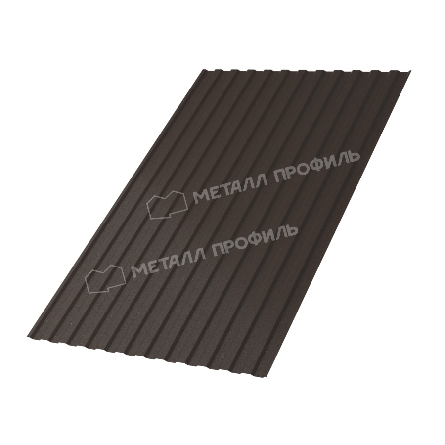 Профилированный лист МП-10х1100-B (VALORI-20-DarkBrown-0,5)