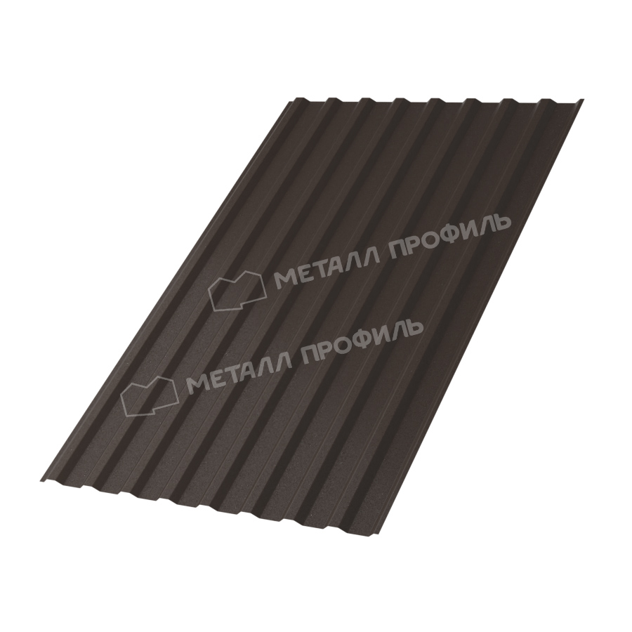 Профилированный лист МП-20х1100-B (VALORI-20-DarkBrown-0,5)