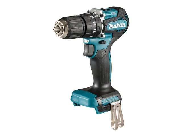 Аккум. ударная дрель-шуруповерт MAKITA LXT DHP 487 Z в кор. (18.0 В, БЕЗ АККУМУЛЯТОРА, 2 скор., 40 Нм, шурупы до 10 мм, сверление в металле до 13 мм)