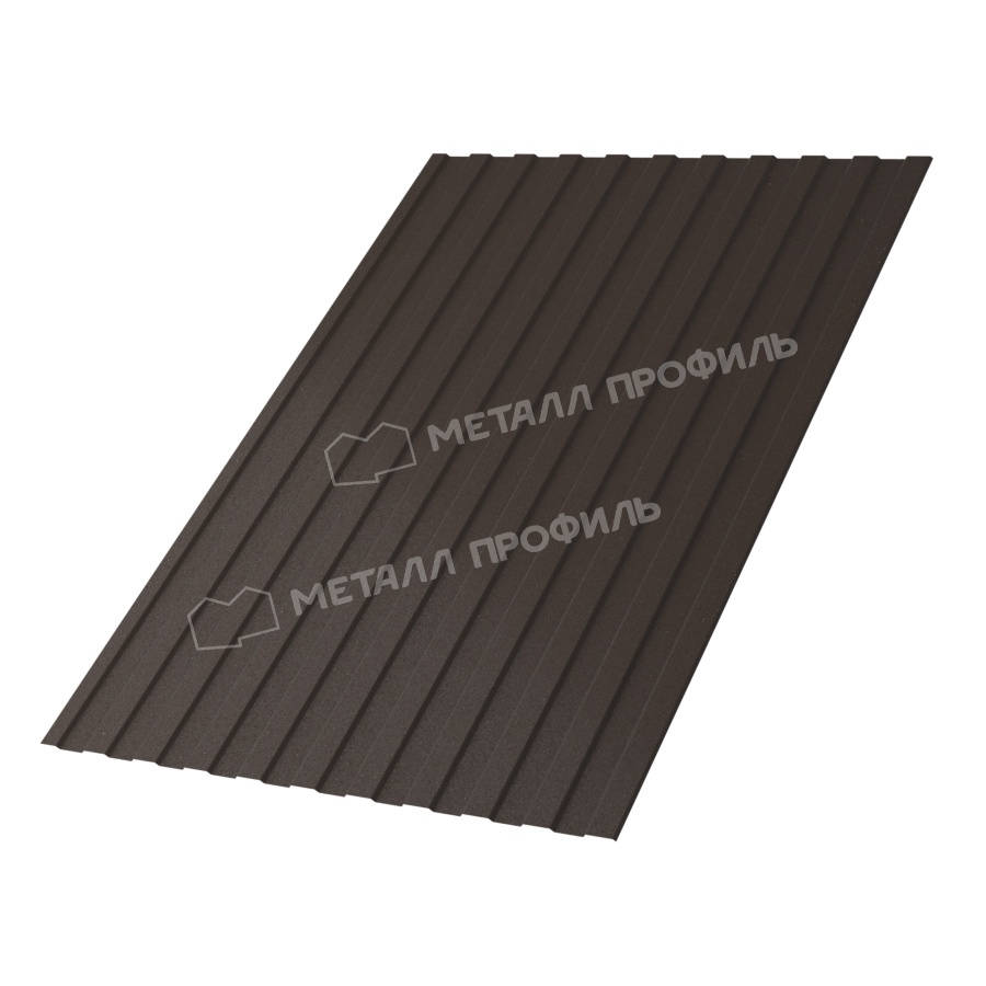 Профилированный лист С-8х1150-A (VALORI-20-DarkBrown-0,5)