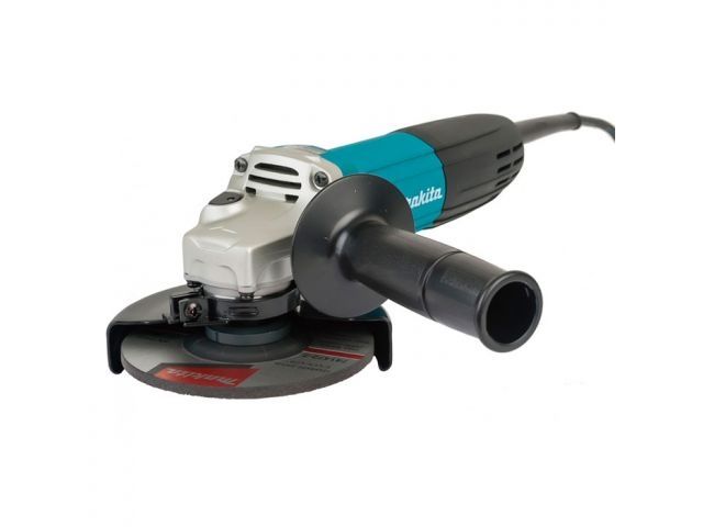 Одноручная углошлифмашина MAKITA GA 5030RX8 в кор.+ 5 отрезных кругов (720 Вт, диск 125х22 мм., без регул. об. + 5 отрез. дисков)