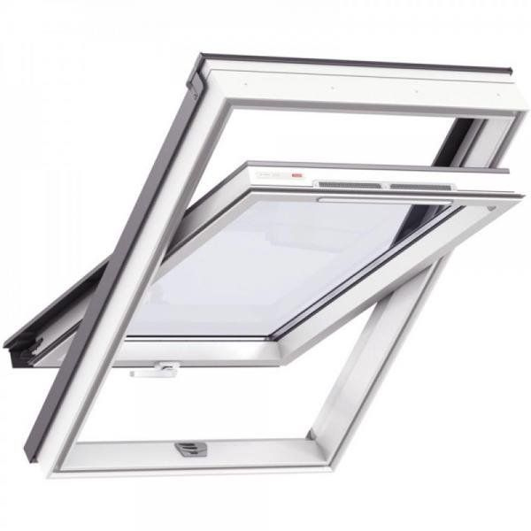 Окно мансардное Velux Optima Комфорт Пластик GLP 0073BIS (MR10) 780х1600 мм ручка снизу