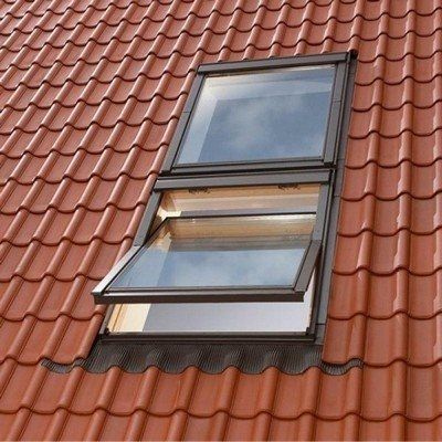 Комплект из 2 окладов Velux Optima EWK 0012 (CR02) 550x780 мм для комбинированной установки вертикальный