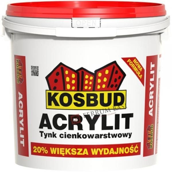 Штукатурка акриловая, Kosbud Acrylit, короед